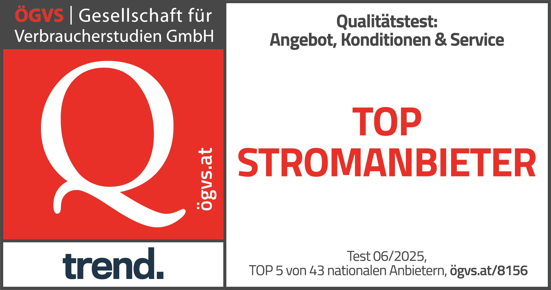 Top Stromanbieter Österreich