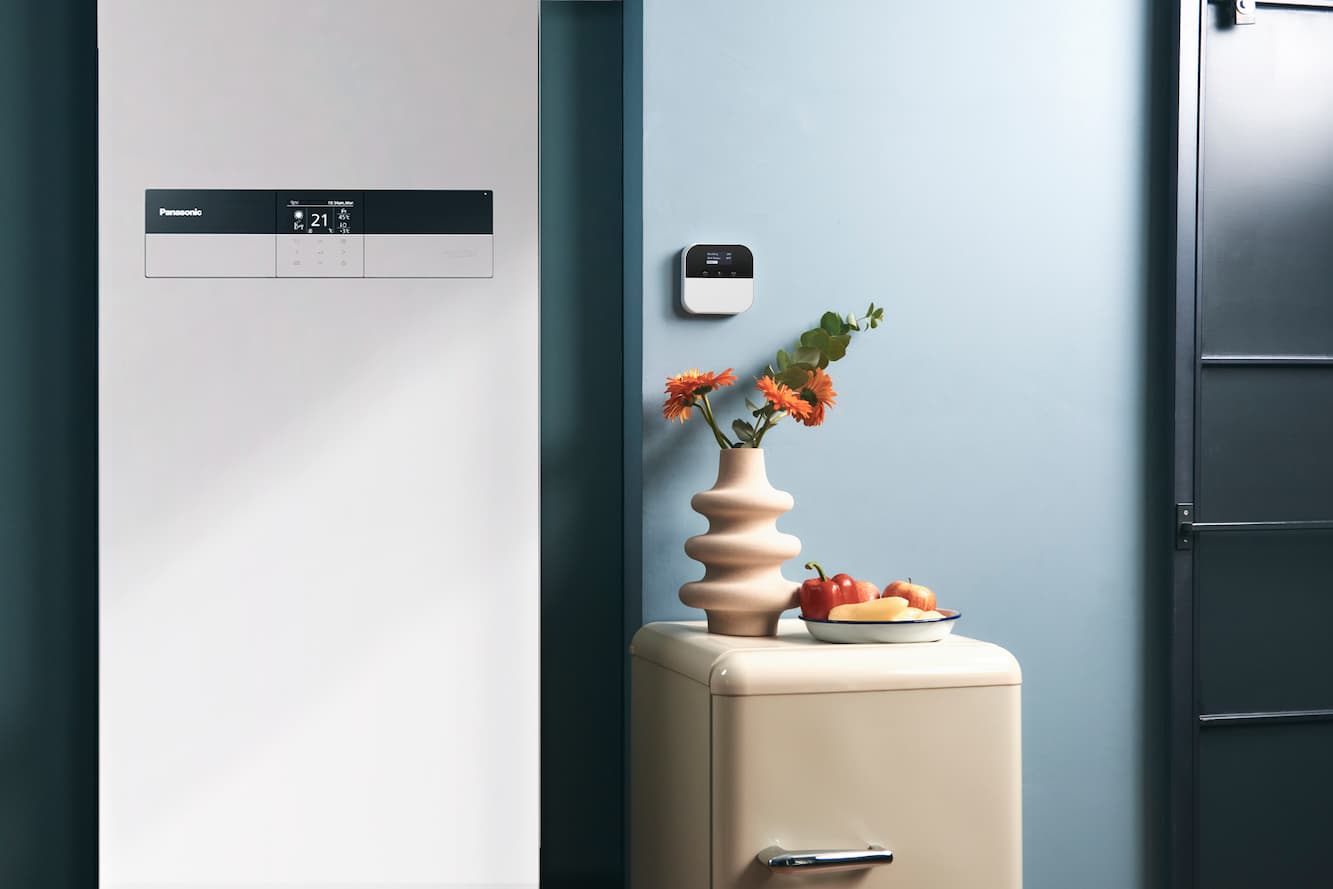 Panasonic Aquarea Wärmepumpe und tado Heat Pump Optimizer X